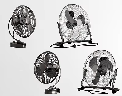 Modern Fan 3d model Modern Fan 3d model