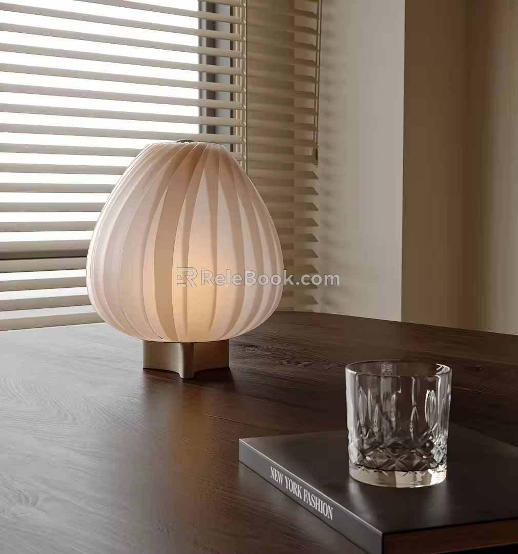 Table lamp 3d model