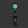 High Precision Military Grade Sniper Rifle With Long Barrel And Telescopic Sight