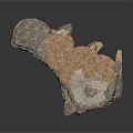 Natural Stone Decorative Structure with Irregular Layered Design and Hollow Space for Garden Landscape Decoration