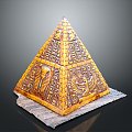 Temple Tower Stone Takatong Tower Pyramid Mayan Pyramid Mayan Stone Tower Totem Tribal Totem 3d model