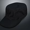 Black Brimmed Cap Daily Life Accessory Fabric Material Casual Wear Comfortable Fit