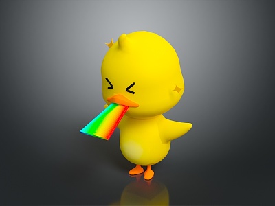 Yellow Duck Toy Duck Toy Yellow Duck Toy Yellow Duck Toy 3d model