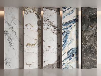 Marble stone tile background wall model