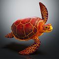 Modern Turtle Turtle 3d model