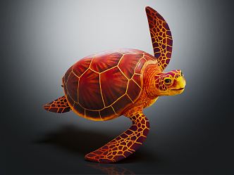 Modern Turtle 3d model