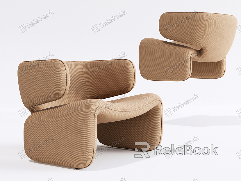 Modern Single Sofa Leisure Chair model