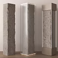 Modern Columns Cement Columns Decorative Columns 3d model