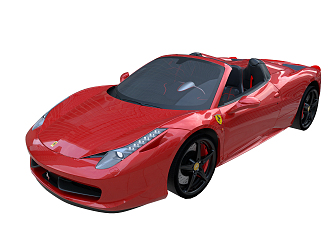 Hyundai sports car Ferrari 3d model