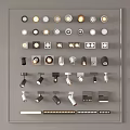 Various Downlights and Spotlights with Different Styles and Modern Designs on