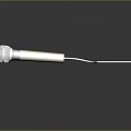Microphone Amplifier Capacitor Microphone High-end Microphone Wheat Desktop Microphone Broadcasting Microphone 3d model