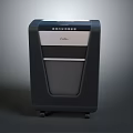 Efficient Modern Paper Shredder With Wheels And Control Panel For Office Equipment