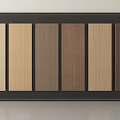 Wooden Wall Panels Collection Featuring Various Natural Shades For Interior Design 3d model