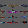 Assassin Weapon Hidden Weapon 3d model