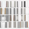 Stylish Curtains In Various Colors And Different Styles For Home Window Decor