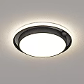 Modern Ceiling Lights With Various Shapes Square Round Design For Interior Lighting 3d model
