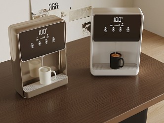 05 electrical combination modern direct drink machine coffee machine 3d model