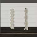 Modern floor lamp floor lamp curtain 3d model