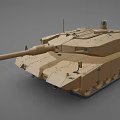 Leopard 2A7 Tank 3d model