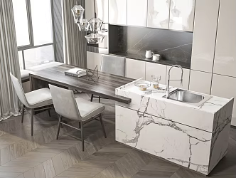 Modern Kitchen 3d model
