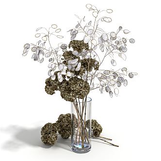 Modern vase ornaments 3d model