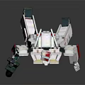 Mecha Warrior Mecha Soldier Machine Armor Mechanical Armor 3d model