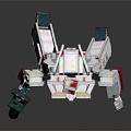 Mecha Warrior Mecha Soldier Machine Armor Mechanical Armor 3d model