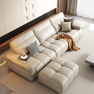 Modern Multiplayer Sofa 3d model