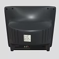 Vintage Philips TV with Classic Design Displaying Comedy Central Channel Screen