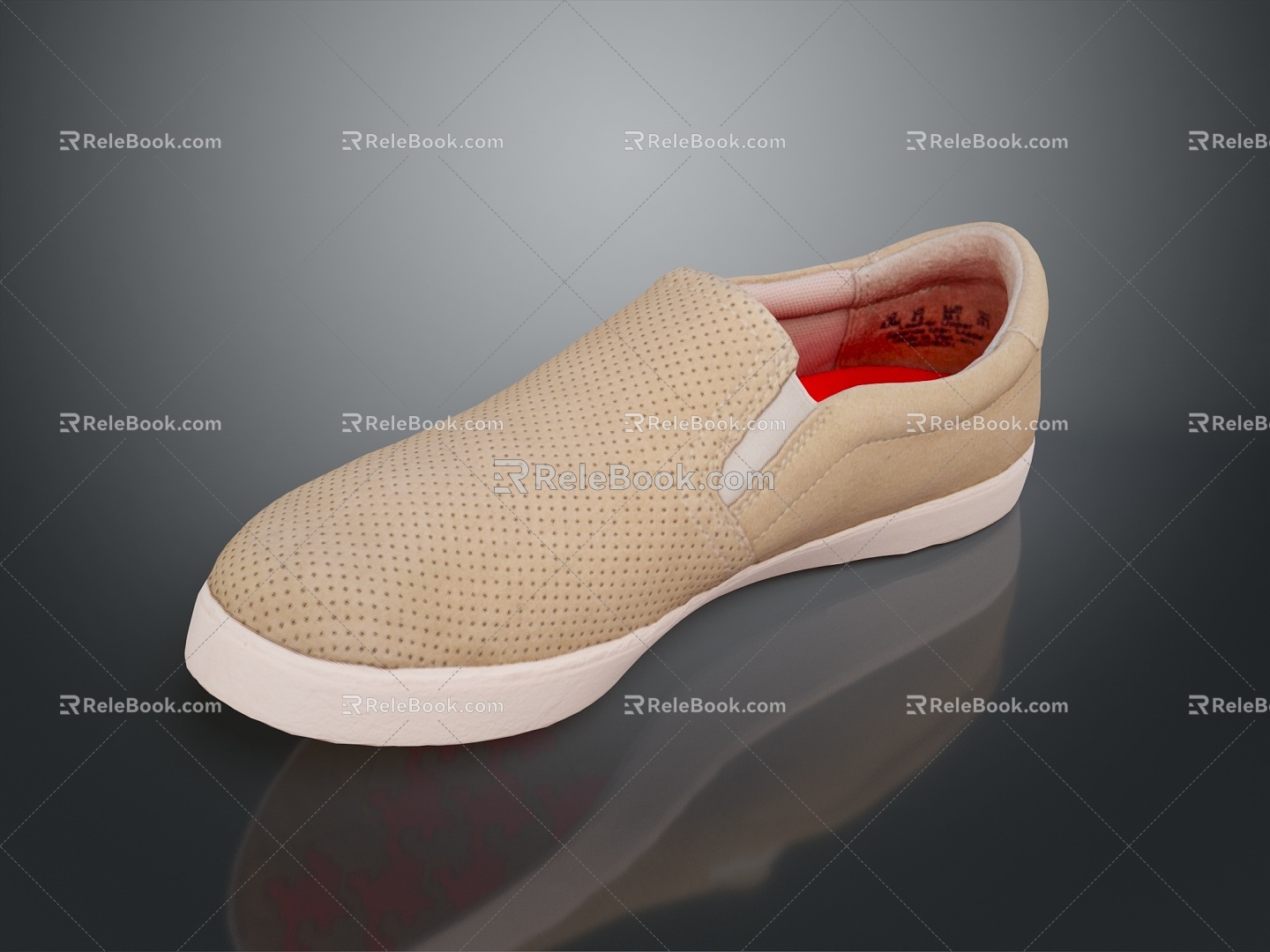 Casual Shoes Jogging Shoes Bean Shoes Loafers Flat Shoes Low-top Shoes Low-top Shoes Loafers 3d model