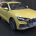 Audi Q8 car Audi car 3d model