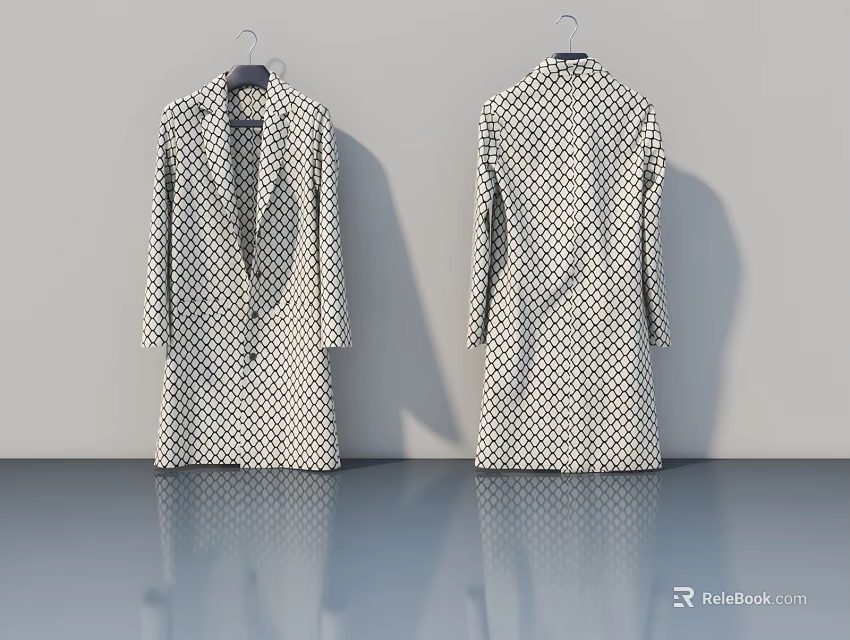 Modern Swing Door Design For Home Interior With Elegant Style And Functionality 3d model