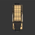 Golden Off Road Vehicle With Black Hood Roof Rack And Front Spotlights