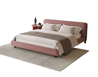 Modern Children's Bed Single Bed 3d model