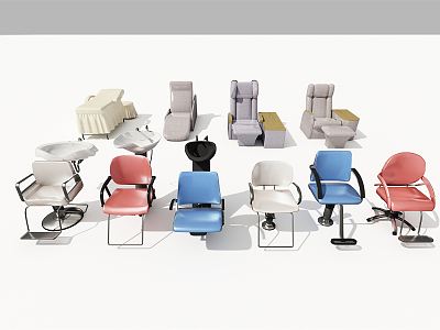 Modern Barber Chair Healthy Furniture Combination model