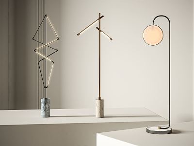 Modern floor lamp floor lamp combination model