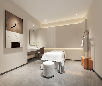 Modern SPA Beauty Shop Beauty Salon Box Room Beauty Room Treatment Room Private Room 3d model