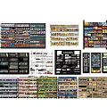 Modern Supermarket Shelf Shopping Mall Shelf Display Shelf Storage Rack Display Rack 3d model