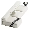 Middle-style multiplayer sofa 3d model