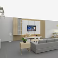 New Chinese Mobile Phone Store Smart Life Experience Store 3d model