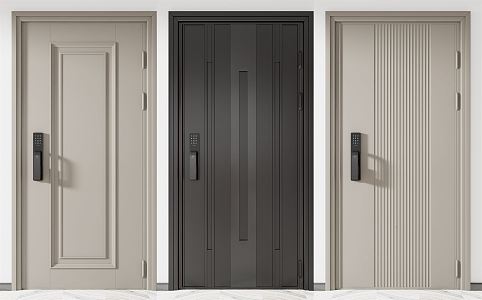 Security door 3d model