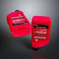 Kendall Super 1000 Red Motor Oil Bottles For Automotive Lubricant Use