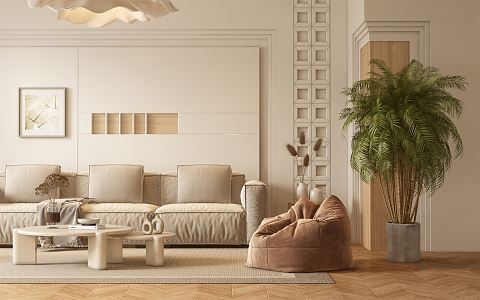 The Silent Living Room 3d model