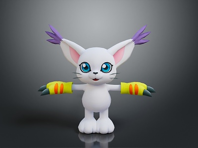 Fox Cartoon Fox Small Fox Cartoon Characters Cartoon Animals Cartoon Small Animals Game Characters 3d model