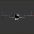 Sleek White And Red Jet Aircraft With Streamlined Body And Jet Engine Design