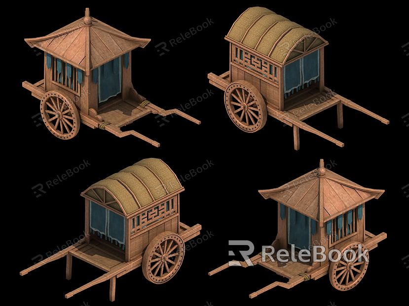 Chinese carriage model