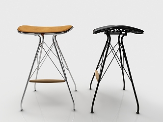 Modern Bar Stool Chair 3d model