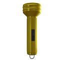 High Quality Golden Flashlight Hardware Tool with Portable Design and On Off Switch 3d model