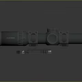 Infrared Steiner Laser Pistol Light Source Firearm Sight Firearm Device 3d model