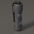 Grenade Grenade Sci-fi Grenade Smoke Bomb Flash Bomb High Explosive Bomb Tear Bomb Grenade Simple Mold Grenade Low Mold Low Face Grenade Game Grenade 3d model